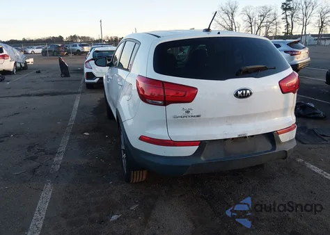 2016 Kia Sportage Lx from USA, damaged, VIN KNDPB3ACXG7847483